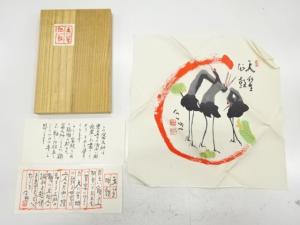 鶴模様　袱紗